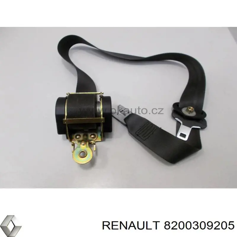 Купить 8200309205 Renault (RVI) Левый ремень безопасности