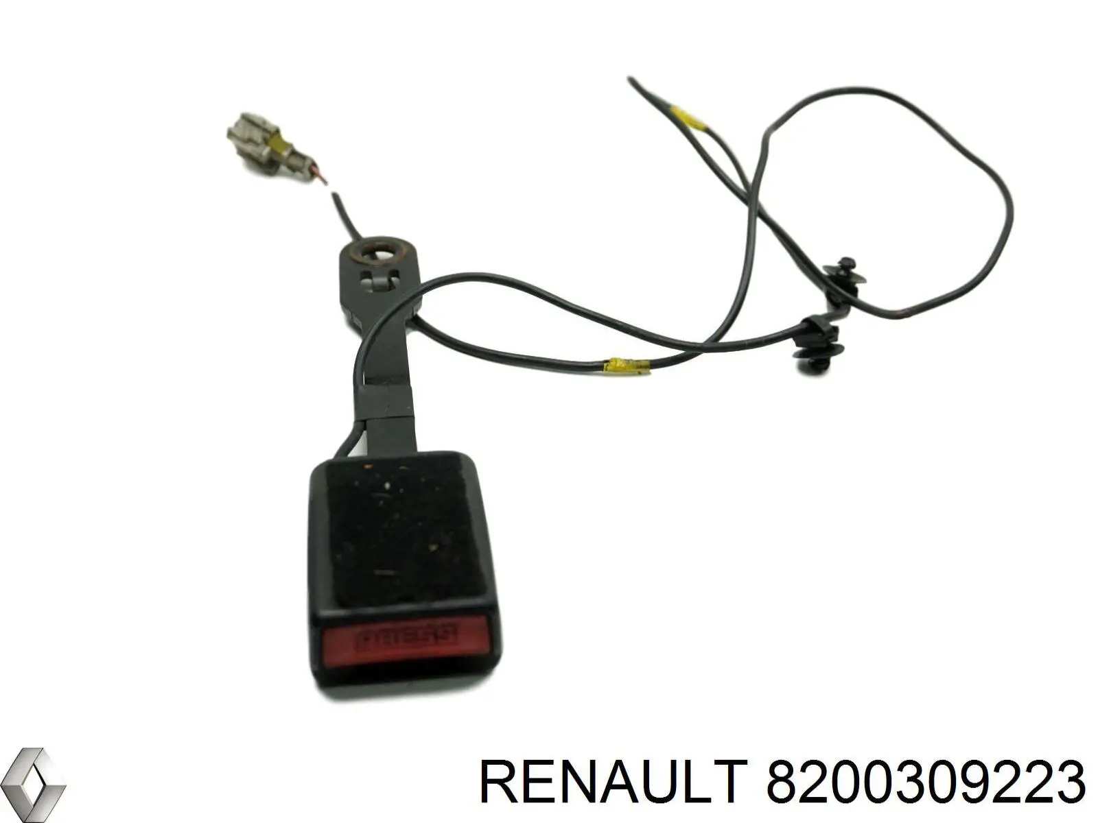 Ремень безопасности задний правый 8200309223 Renault (RVI)