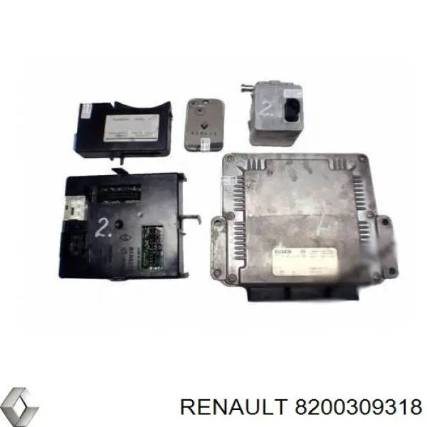 ЭБУ двигателем Renault (RVI) 8200309318 цена, от 21.25 USD