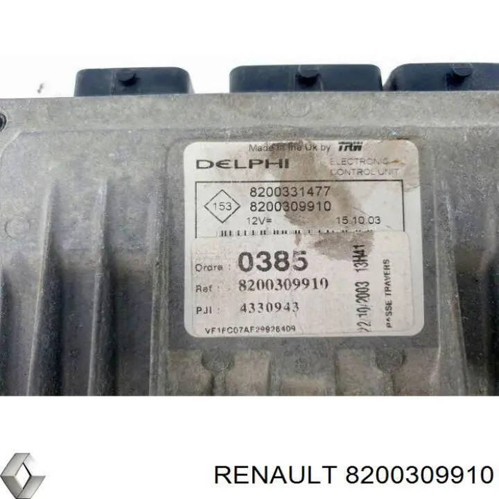  Renault (RVI) 8200309910 цена, от 87.10 USD