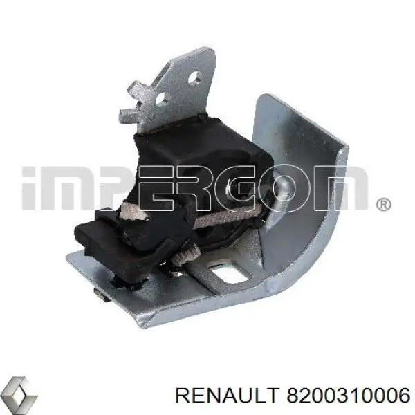 Хомут глушителя задний Renault (RVI) 8200310006
