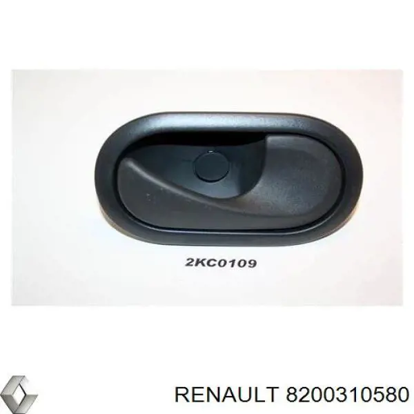 Manecilla de puerta, equipamiento habitáculo, derecha delantera/trasera 8200310580 Renault (RVI)