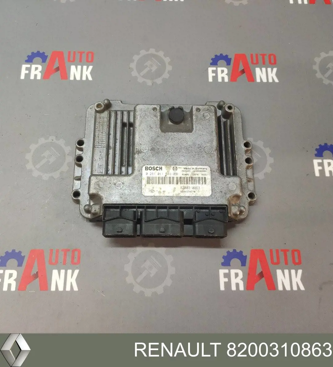 Блок управления двигателем 8200310863 Renault (RVI)