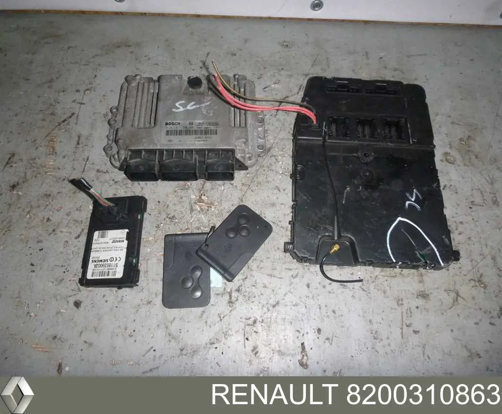 ЭБУ двигателем Renault (RVI) 8200310863 цена, от 28.18 USD