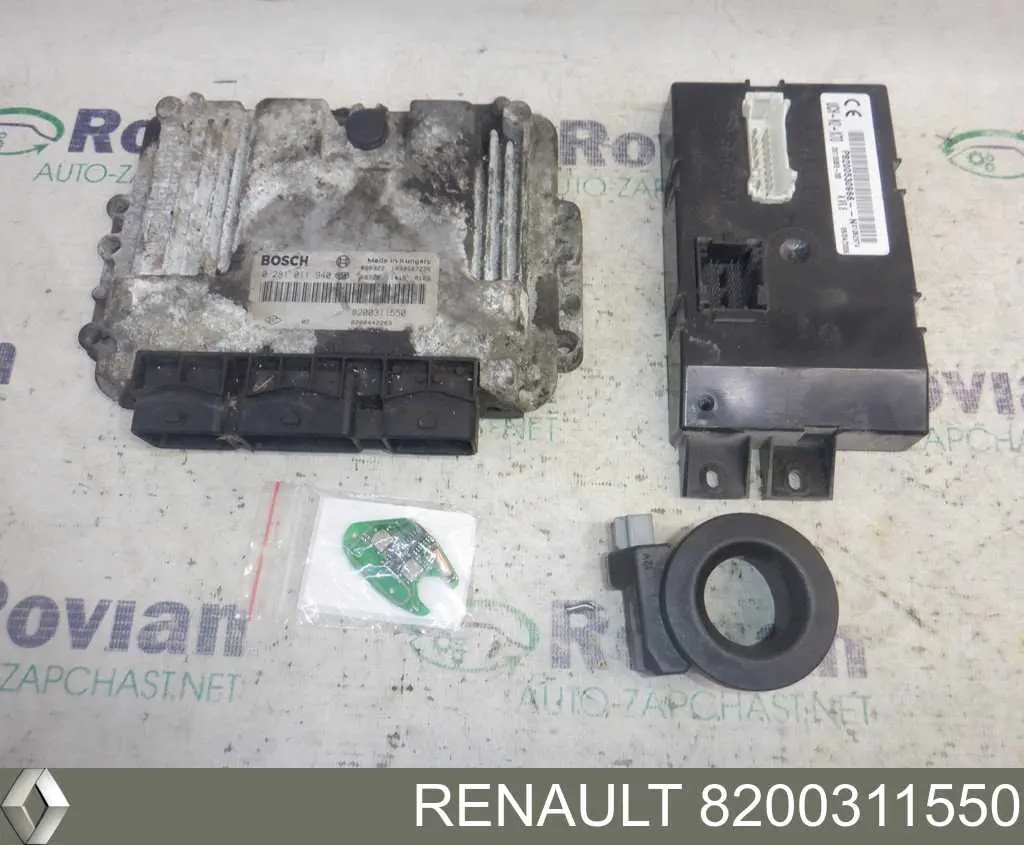 Блок управления двигателем 8200311550 Renault (RVI)