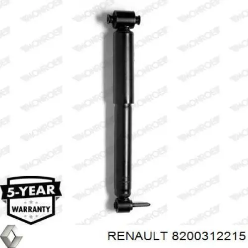 8200312215 Renault (RVI) амортизатор задний