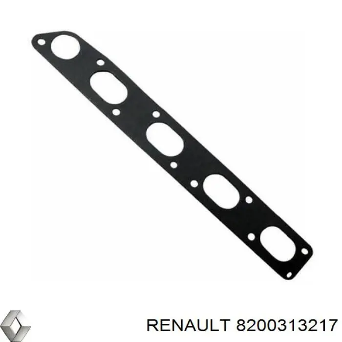 Прокладка выпускного коллектора Renault (RVI) 8200313217
