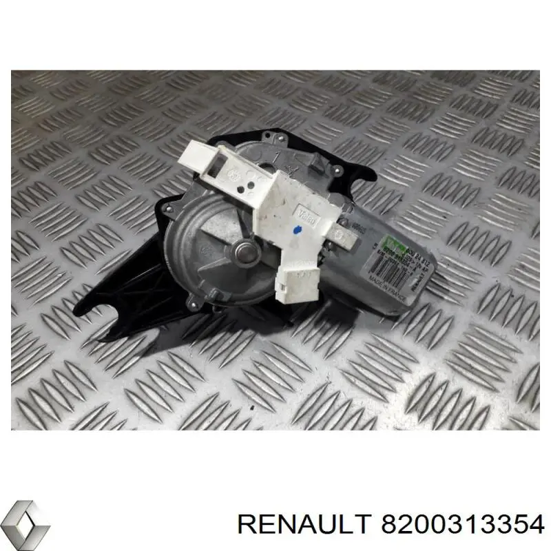 8200313354 Renault (RVI) motor de limpador pára-brisas de vidro traseiro