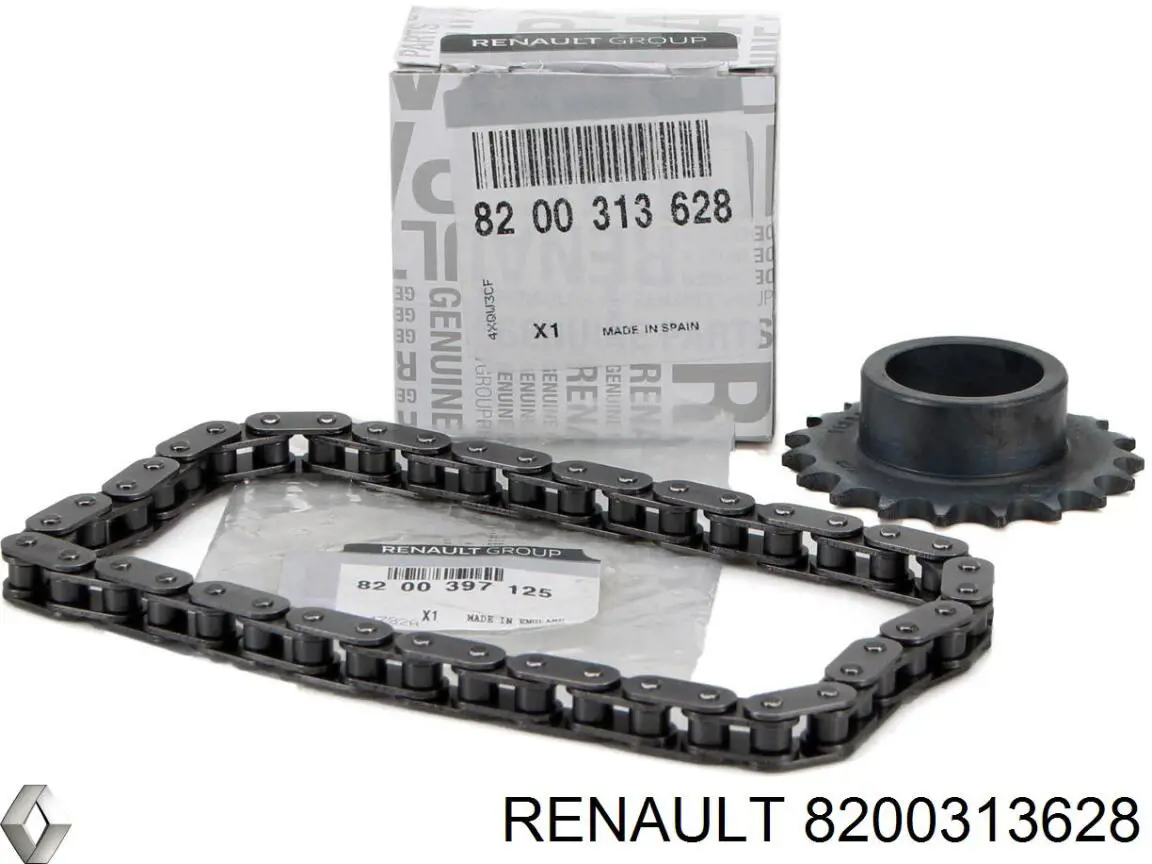 Шестерня привода масляного насоса Renault (RVI) 8200313628