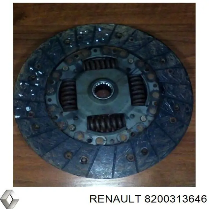 8200313646 Renault (RVI) Диск сцепления ведомый
