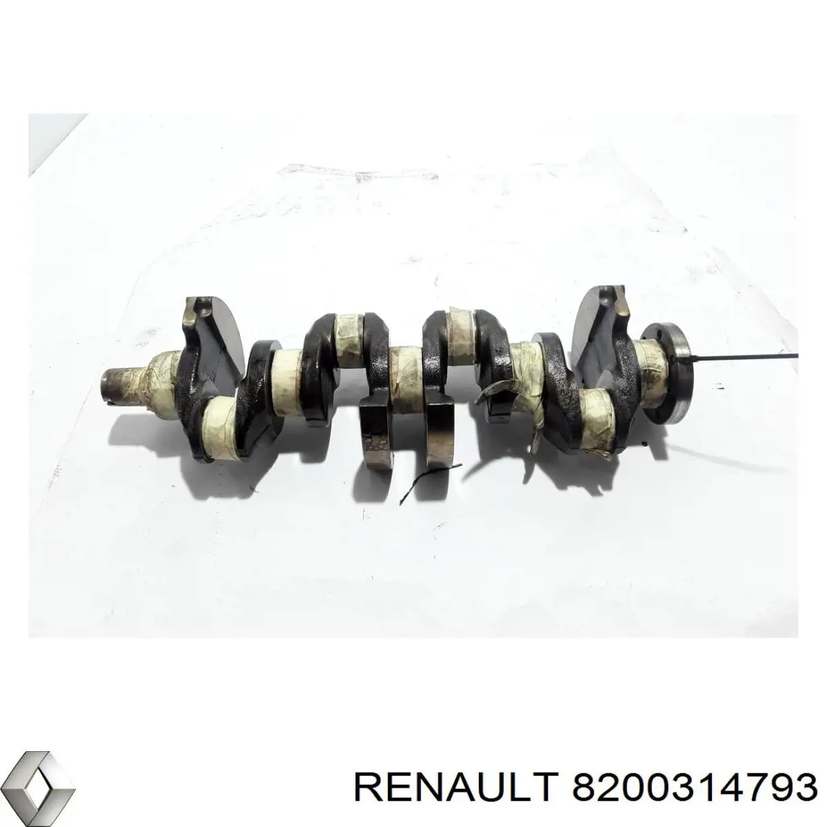 Вал коленчатый и маховик Renault (RVI) 7700704658 цена, от 274.07 USD