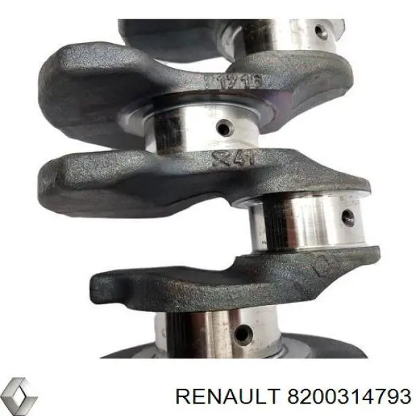 Коленвал 8200590576 Renault (RVI)