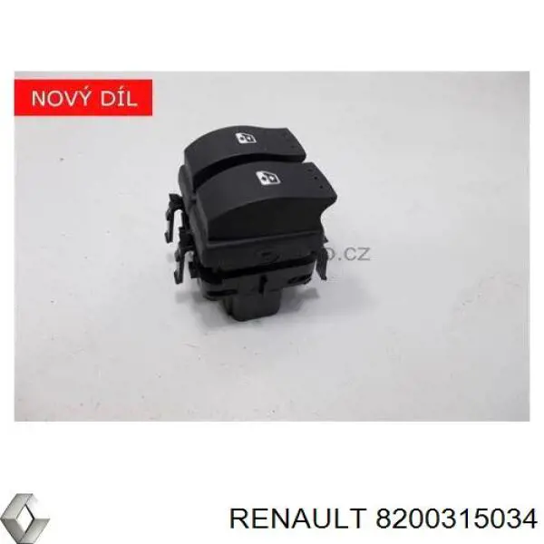 Кнопки переднего левого стеклоподъемника Renault (RVI) 8200315034