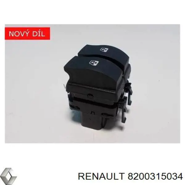 Купить 8200315034 Renault (RVI) Кнопки переднего левого стеклоподъёмника
