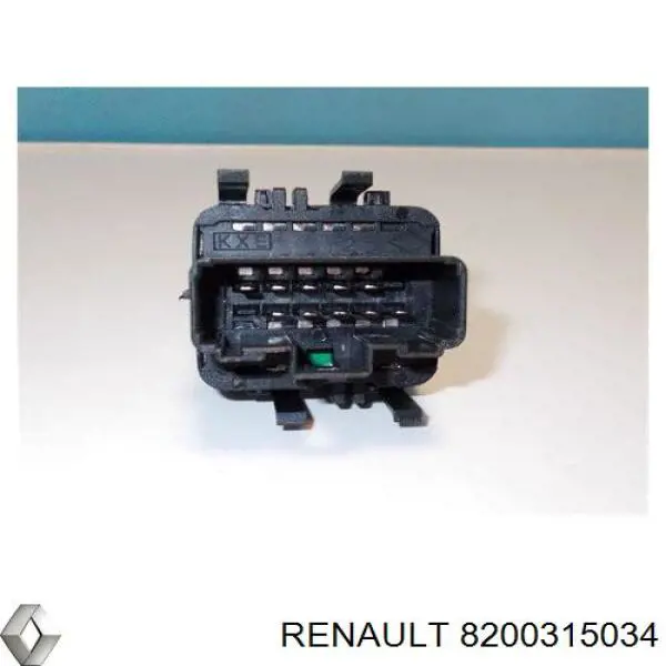 Кнопочный блок управления стеклоподъемником передний левый 8200315034 Renault (RVI)