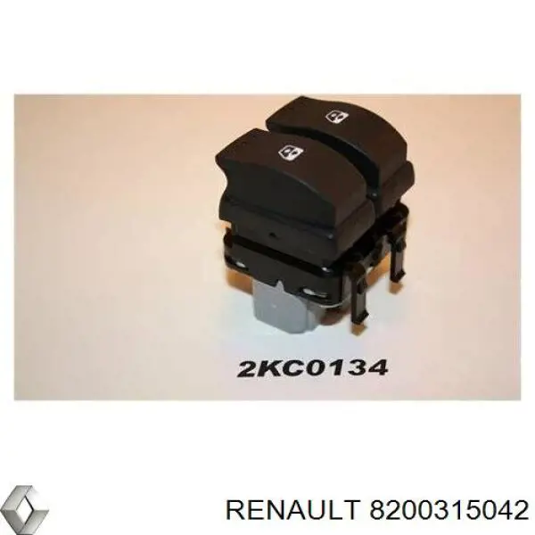 8200315042 Renault (RVI) Кнопки переднего левого стекло подъёмника