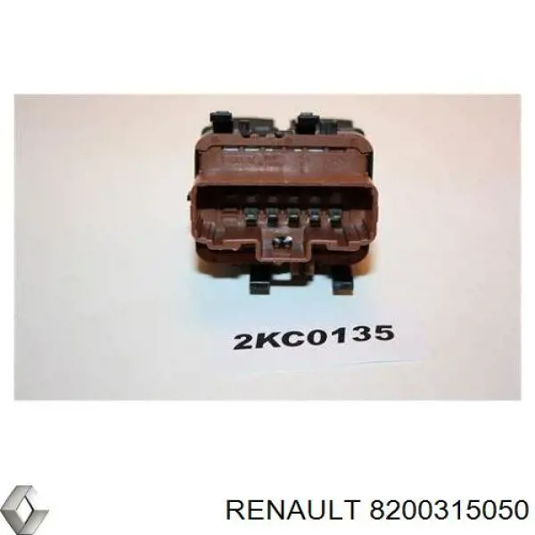 Кнопочный блок управления стеклоподъемником передний левый 8200315050 Renault (RVI)