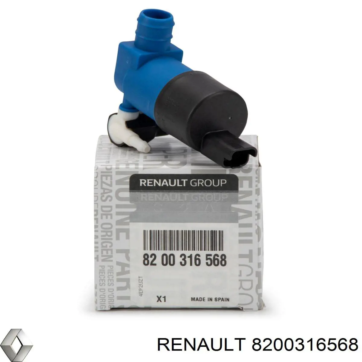 8200316568 Renault (RVI) Мотор омывателя лобового стекла