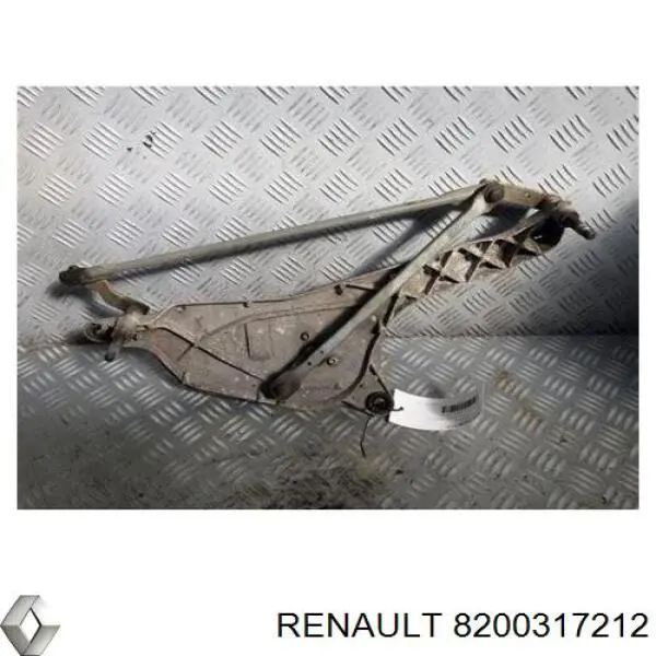 8200317212 Renault (RVI) motor de limpador pára-brisas do pára-brisas