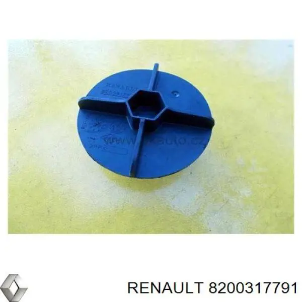 Tornillo de rueda de repuesto 8200317791 Renault (RVI)