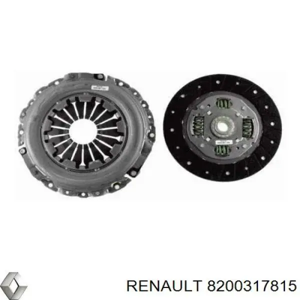 8200317815 Renault (RVI) диск сцепления