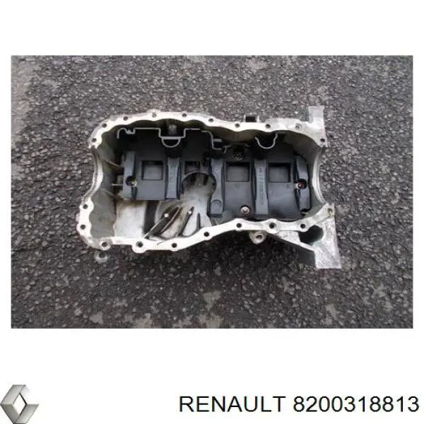 8200318813 Renault (RVI) panela de óleo de cárter do motor