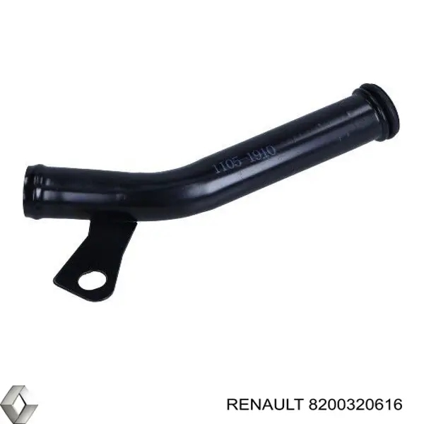 Шланг (патрубок) водяного насоса приемный Renault (RVI) 8200320616 цена, от 16.59 USD