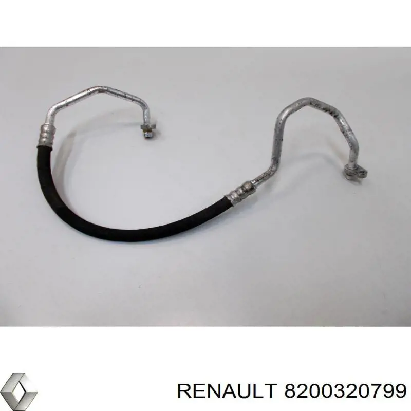 Купить 8200320799 Renault (RVI) Шланг кондиционера, от заднего испарителя к компрессору