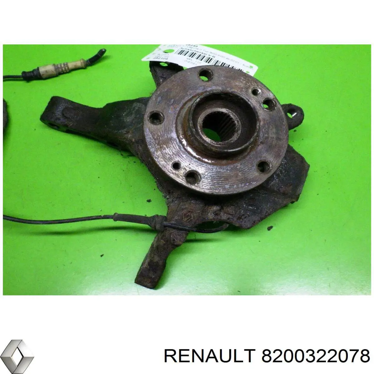 Цапфа (поворотный кулак) передний правый Renault (RVI) 8200322078 цена, от 15.20 USD