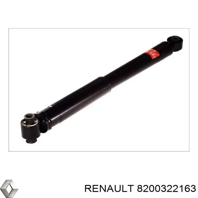Стойка амортизатора задняя Renault (RVI) 8200322163 цена, от  
