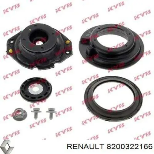 Купить 8200322166 Renault (RVI) Опора переднего амортизатора