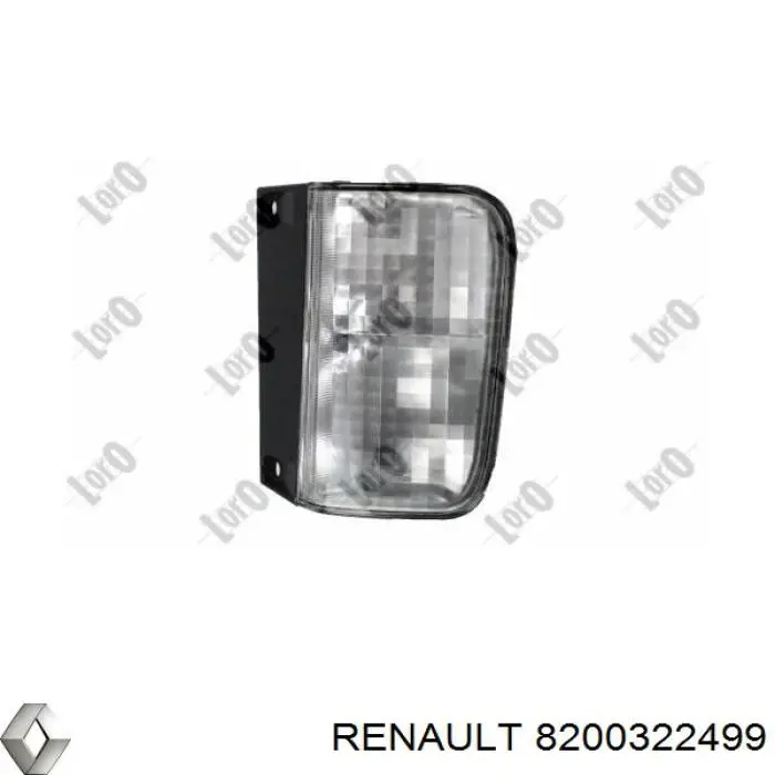 Фонарь заднего хода правый Renault (RVI) 8200322499 цена, от 22.04 USD