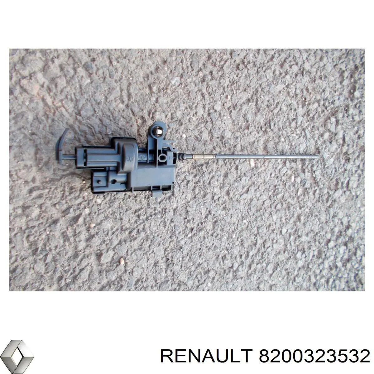 8200323532 Renault (RVI) motor acionador de abertura do alcapão de tanque