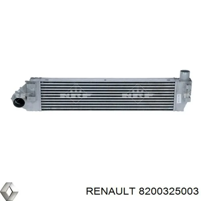 Radiador de intercooler 8200325003 Renault (RVI)