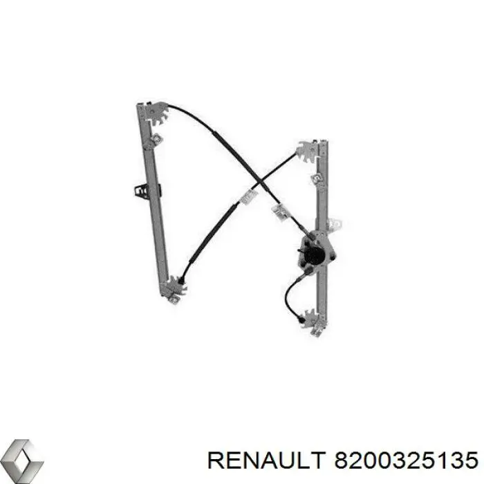 Купить 8200325135 Renault (RVI) Стеклоподъемник (механизм перемещения стекла)