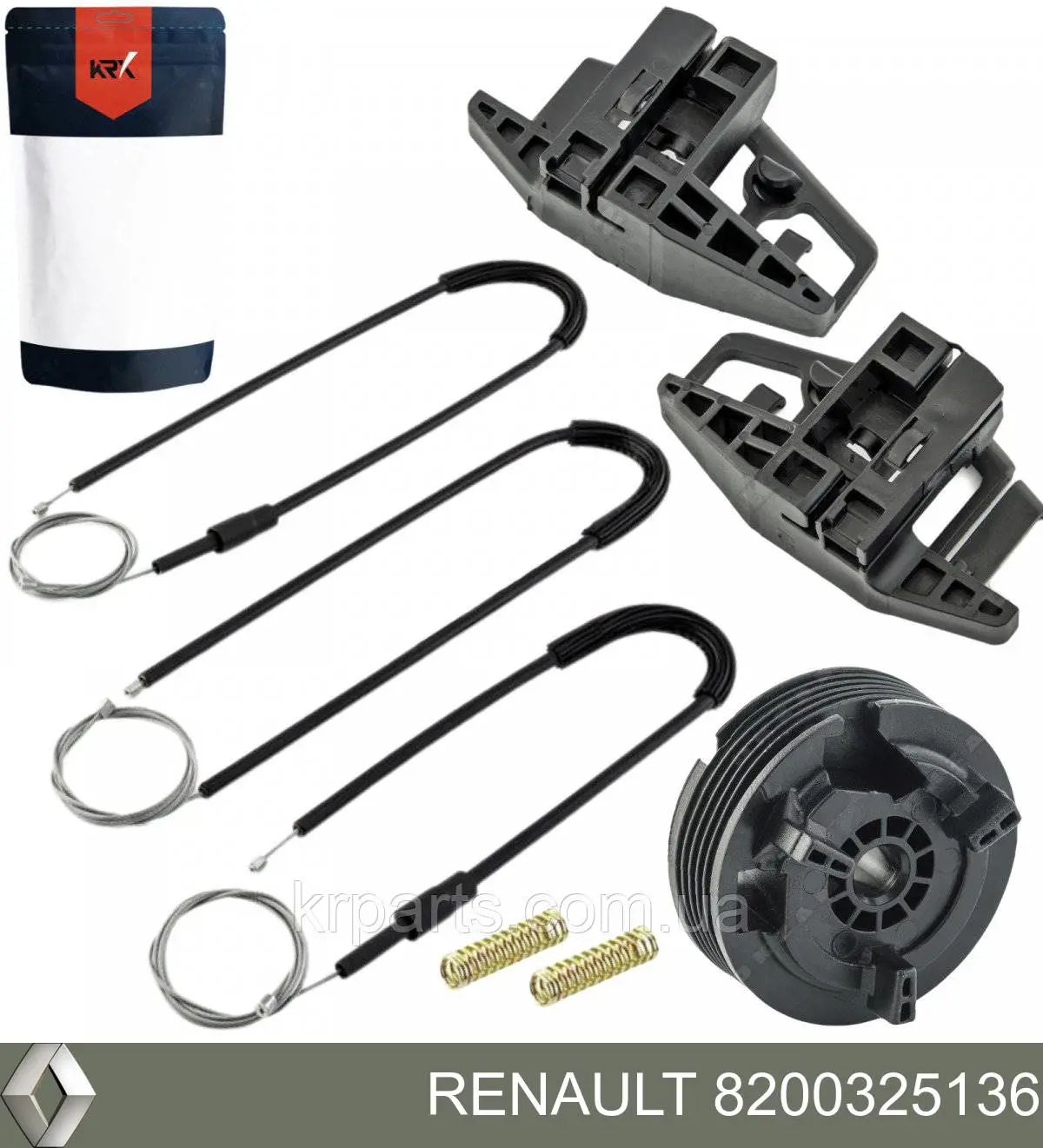 Купить 8200325136 Renault (RVI) Подъемник механический ветрового стекла