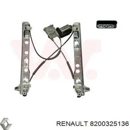 Стеклоподъемник передней двери Renault (RVI) 8200325136