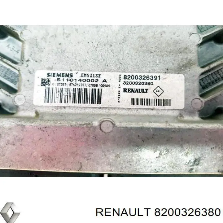 Купить 8200326380 Renault (RVI) Электронный блок управления двигателем