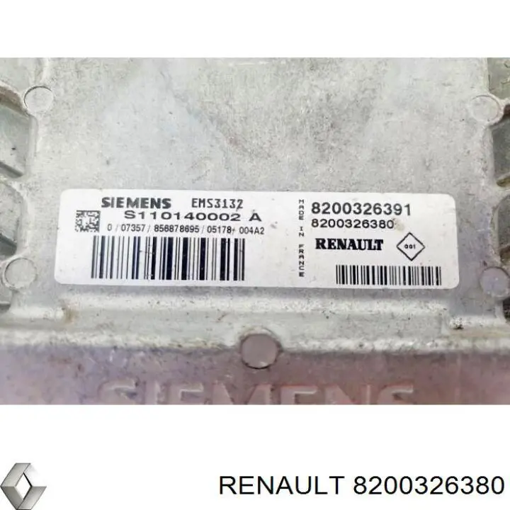 8200326380 Renault (RVI) Мозги двигателя