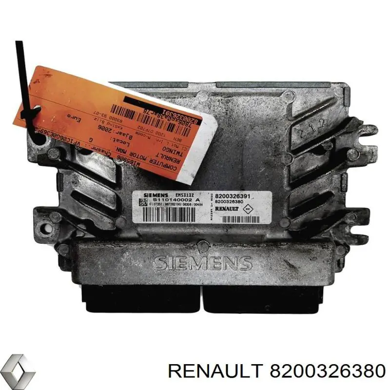 ЭБУ двигателем Renault (RVI) 8200326380 цена, от 42.28 USD