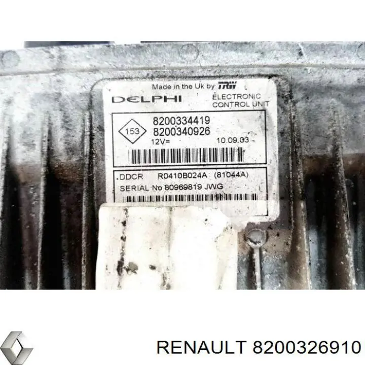  8200326910 Renault (RVI)