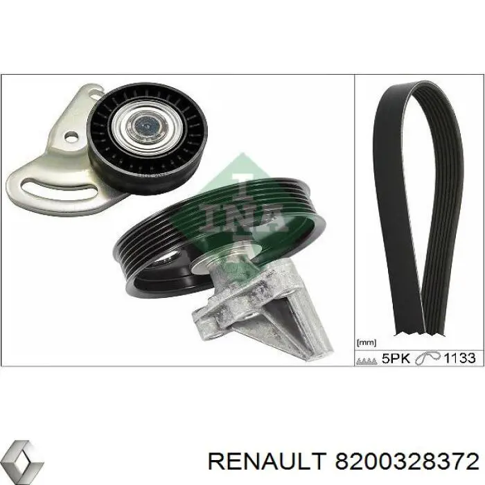8200328372 Renault (RVI) натяжной ролик