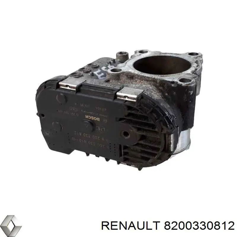 Дроссельная заслонка в сборе Renault (RVI) 8200330812 цена, от 23.11 USD