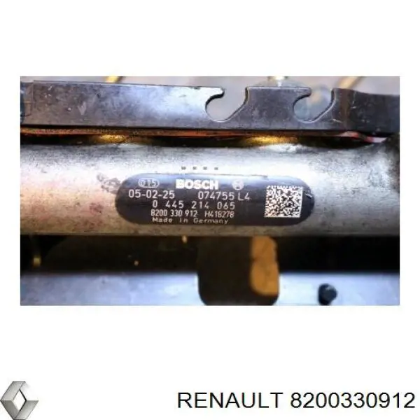 Распределитель топлива (рампа) 8200330912 Renault (RVI)