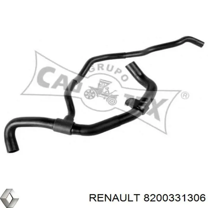 8200331306 Renault (RVI) шланг (патрубок радиатора охлаждения нижний)
