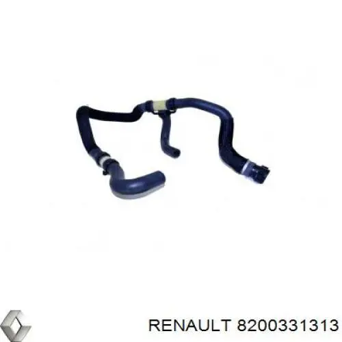 Шланг радиатора печки обратка Renault (RVI) 8200331313 цена, от 31.37 USD