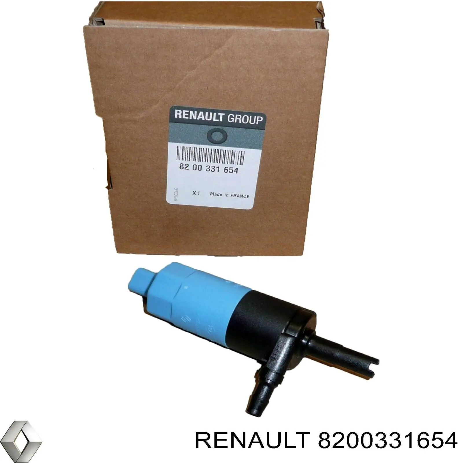 8200331654 Renault (RVI) насос-мотор омывателя фар