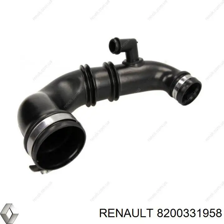 8200331958 Renault (RVI) патрубок воздушный, вход в турбину (наддув)