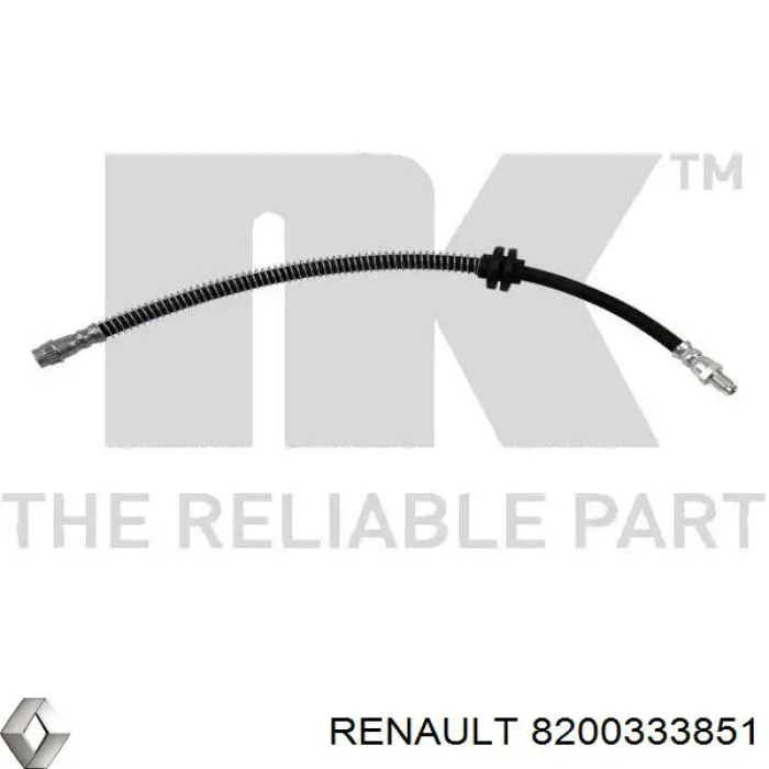 8200333851 Renault (RVI) шланг тормозной передний