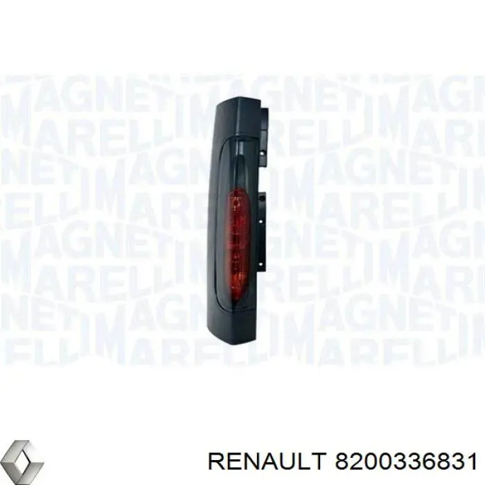 Фонарь задний левый 8200336831 Renault (RVI)